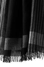 画像をギャラリービューアに読み込む, forme d'expression Mambo Graphic Plaid Stole (Mono)