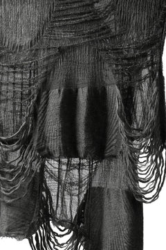 画像をギャラリービューアに読み込む, forme d'expression Fiamma Stole (Carbon)