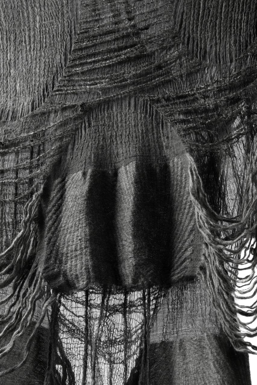 画像をギャラリービューアに読み込む, forme d'expression Fiamma Stole (Carbon)