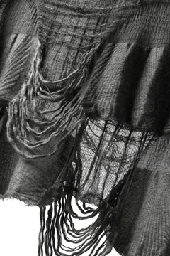 画像をギャラリービューアに読み込む, forme d'expression Fiamma Stole (Carbon)