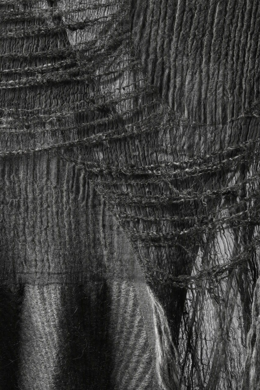 画像をギャラリービューアに読み込む, forme d'expression Fiamma Stole (Carbon)