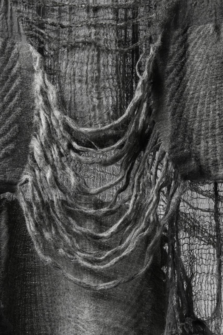 画像をギャラリービューアに読み込む, forme d'expression Fiamma Stole (Carbon)