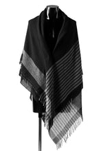 画像をギャラリービューアに読み込む, forme d'expression Mambo Graphic Plaid Stole (Mono)