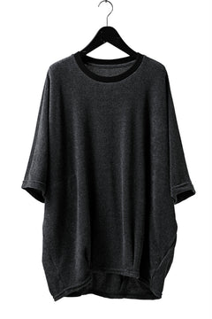 画像をギャラリービューアに読み込む, A.F ARTEFACT x LOOM exclusive "dolman" LOOSEY TOPS / IZMIR PILE JERSEY (GREY)