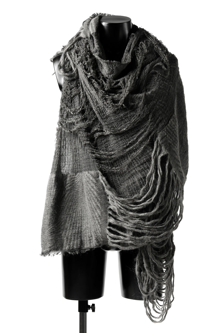 画像をギャラリービューアに読み込む, forme d'expression Fiamma Stole (Carbon)