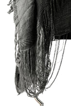 画像をギャラリービューアに読み込む, forme d'expression Fiamma Stole (Carbon)