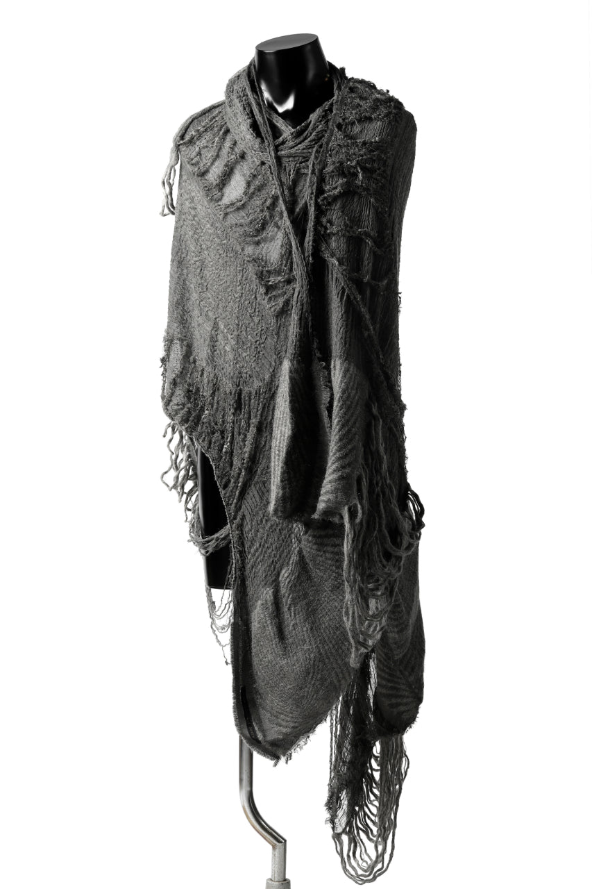 画像をギャラリービューアに読み込む, forme d'expression Fiamma Stole (Carbon)