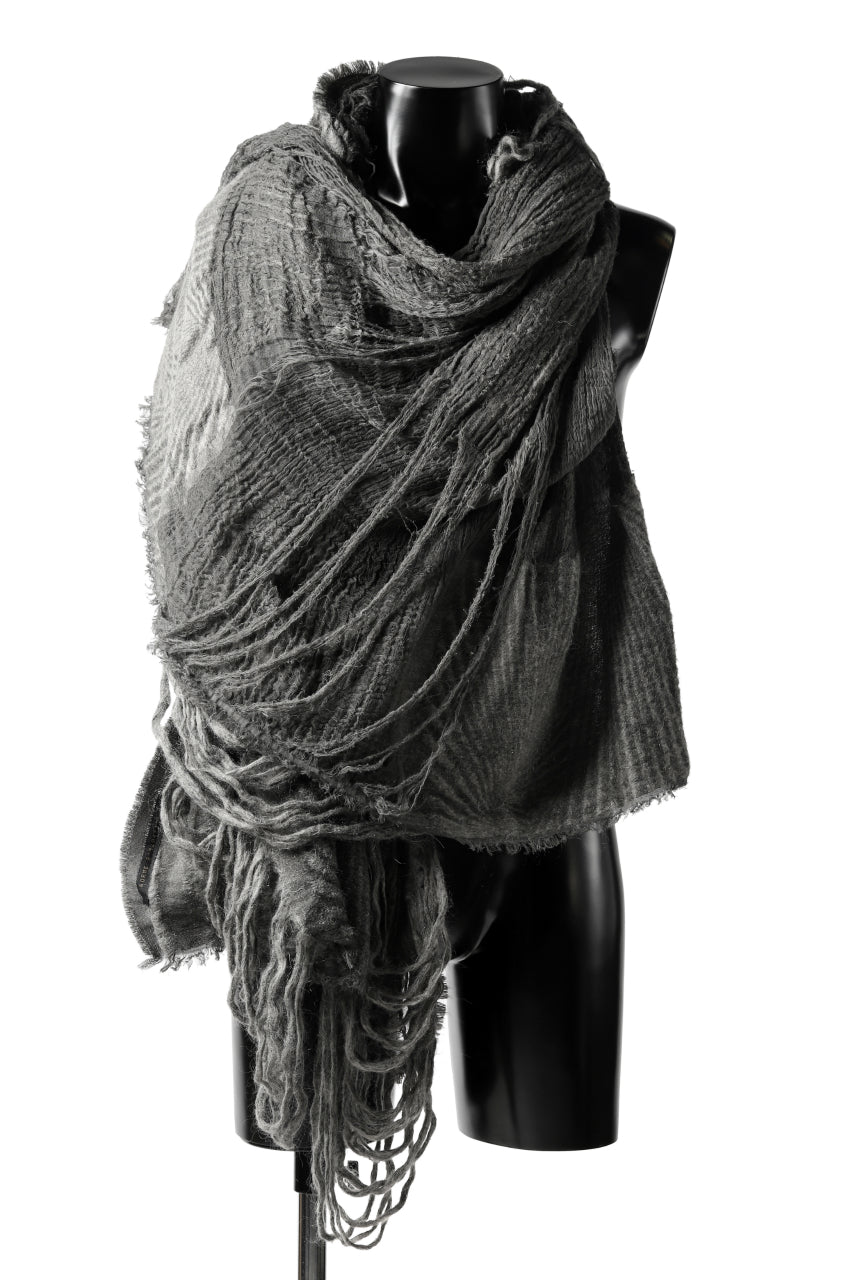 画像をギャラリービューアに読み込む, forme d'expression Fiamma Stole (Carbon)