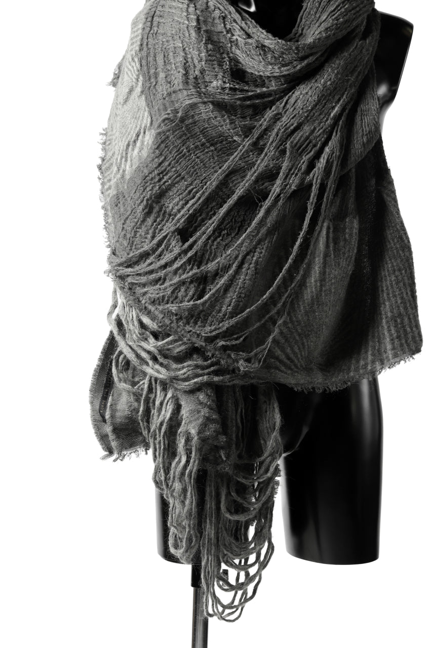 画像をギャラリービューアに読み込む, forme d'expression Fiamma Stole (Carbon)