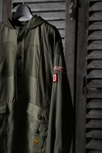 画像をギャラリービューアに読み込む, CHANGES VINTAGE REMAKE MILITARY HOODIE SHIRT-PARKA (KHAKI #A)