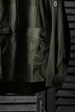 画像をギャラリービューアに読み込む, CHANGES VINTAGE REMAKE MILITARY HOODIE SHIRT-PARKA (KHAKI #A)