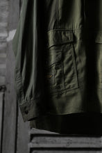 画像をギャラリービューアに読み込む, CHANGES VINTAGE REMAKE MILITARY HOODIE SHIRT-PARKA (KHAKI #B)