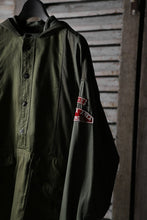 画像をギャラリービューアに読み込む, CHANGES VINTAGE REMAKE MILITARY HOODIE SHIRT-PARKA (KHAKI #C)
