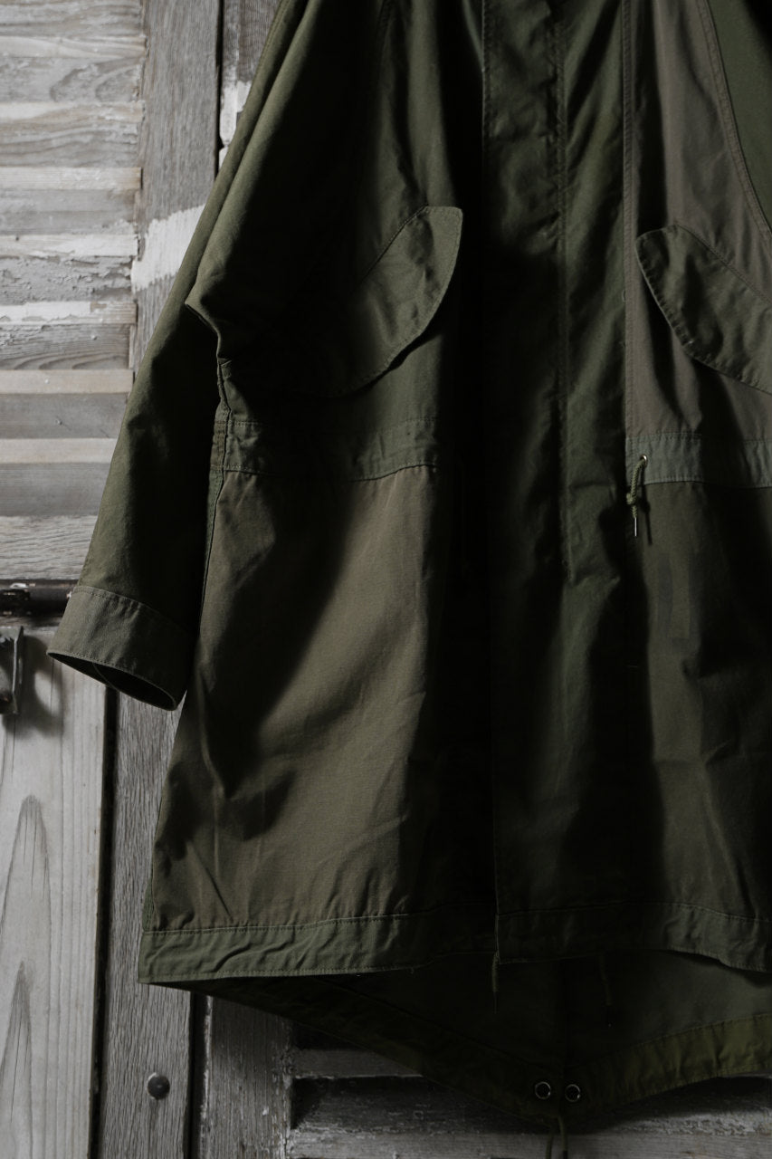 画像をギャラリービューアに読み込む, CHANGES VINTAGE REMAKE OVERSIZED MILITARY COAT (KHAKI #A)