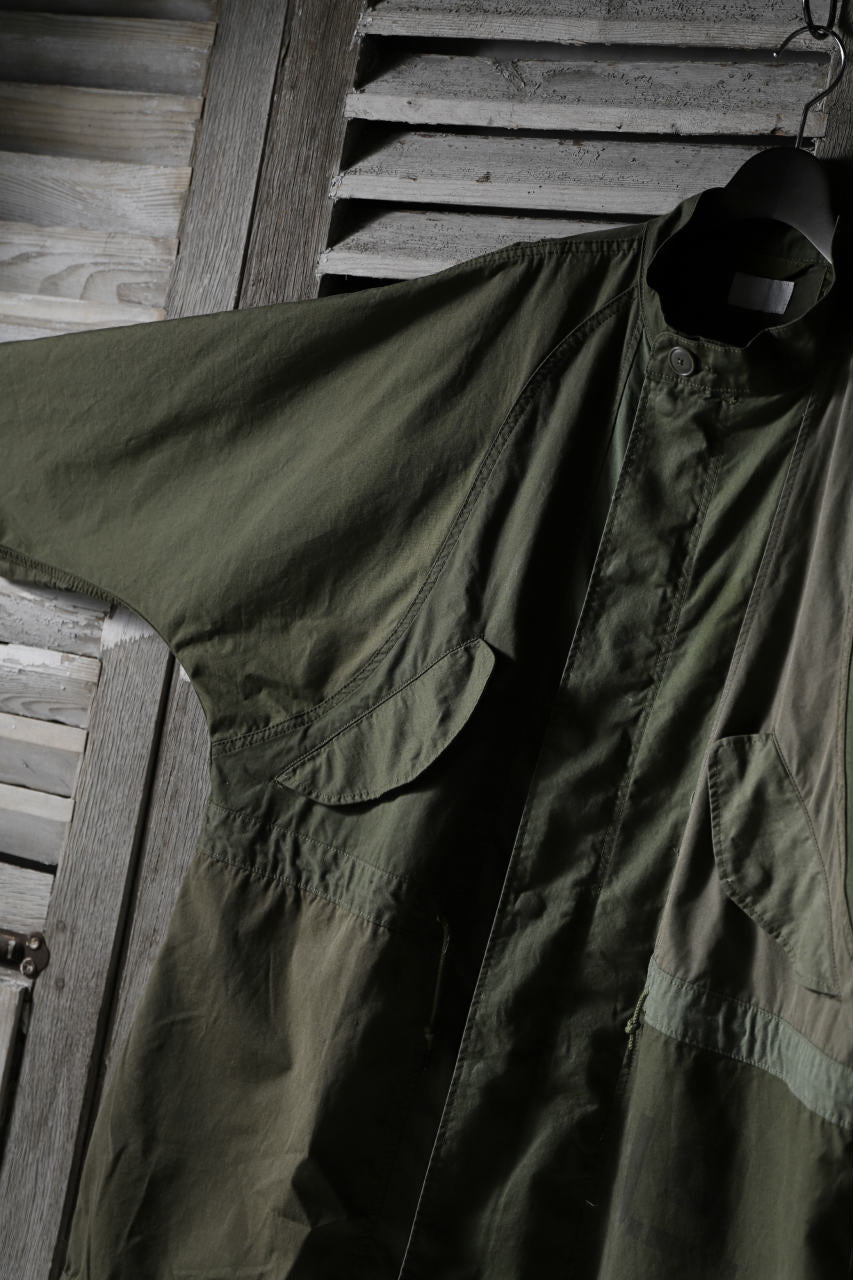 画像をギャラリービューアに読み込む, CHANGES VINTAGE REMAKE OVERSIZED MILITARY COAT (KHAKI #A)