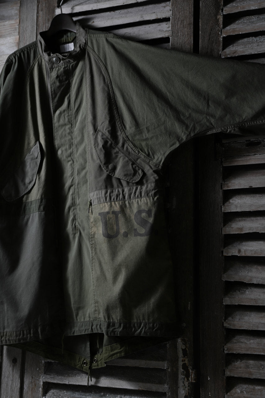 画像をギャラリービューアに読み込む, CHANGES VINTAGE REMAKE OVERSIZED MILITARY COAT (KHAKI #B)