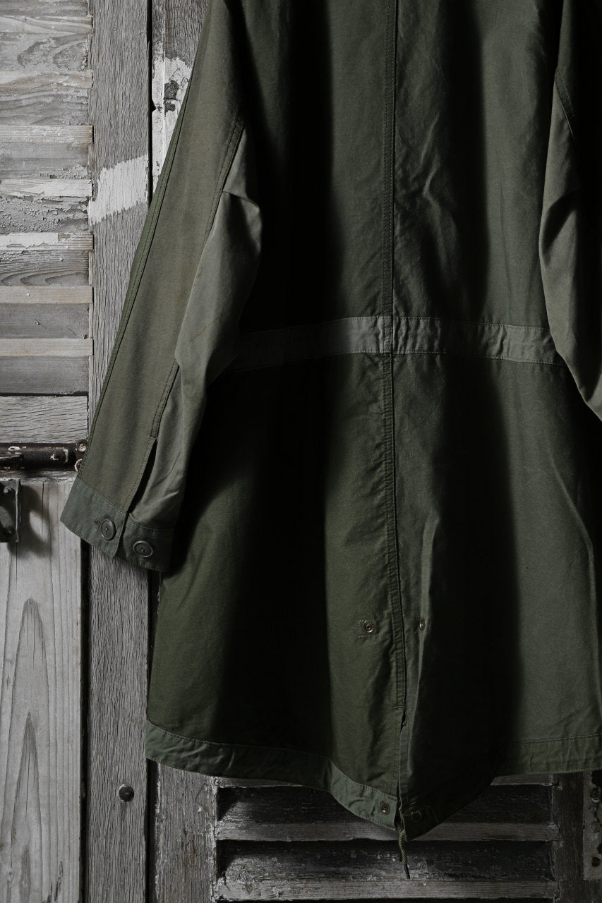 画像をギャラリービューアに読み込む, CHANGES VINTAGE REMAKE OVERSIZED MILITARY COAT (KHAKI #B)