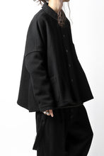 画像をギャラリービューアに読み込む, KLASICA CHEVAL WORK JACKET / WOOLxSILK BOLD DUNGAREES (BLACK)