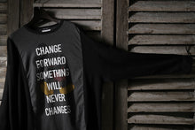 画像をギャラリービューアに読み込む, CHANGES VINTAGE REMAKE LONG SLEEVE SHIRT TOPS (GREY x BLACK #MICKEY)