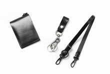 Load image into Gallery viewer, ISAMU KATAYAMA BACKLASH ATTACHMENT CORD / BRIDLE LEATHER (BLACK)