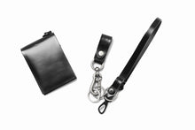 Load image into Gallery viewer, ISAMU KATAYAMA BACKLASH KEY HOLDER / BRIDLE LEATHER (BLACK)