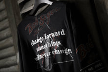 画像をギャラリービューアに読み込む, CHANGES VINTAGE REMAKE BOAT-NECK BAND L/S TEE (BLACK #A)