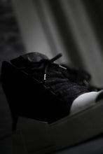 画像をギャラリービューアに読み込む, BORIS BIDJAN SABERI HORSE LEATHER MID CUT SNEAKER / WASHED & HAND TREATED "BAMBA1.1-SIN" (BLACK x WHITE)