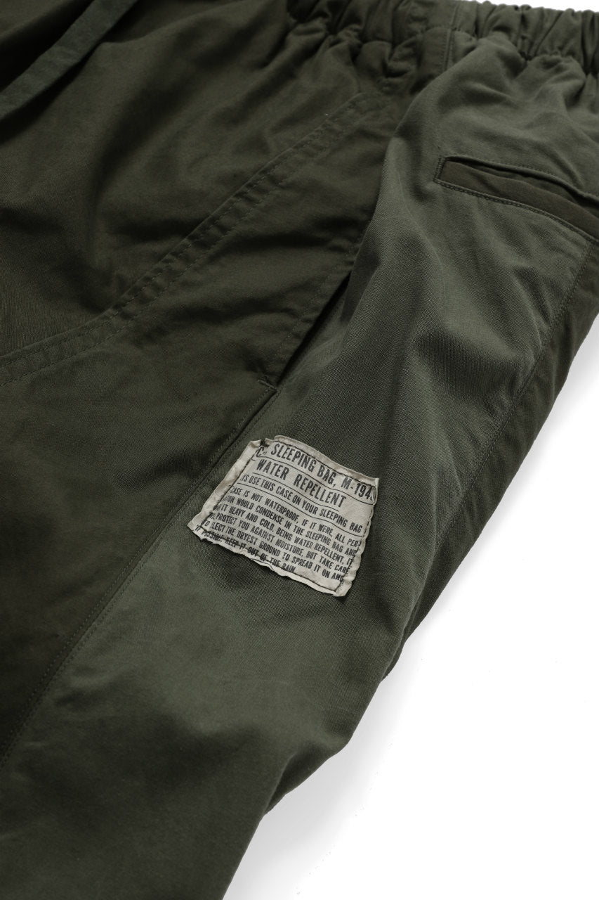 画像をギャラリービューアに読み込む, CHANGES VINTAGE REMAKE EASY JOCKEY PANTS / US ARMY SCHLAFCOVER (KHAKI #A)