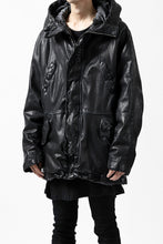 Load image into Gallery viewer, ISAMU KATAYAMA BACKLASH N-3B FLIGHT JACKET / GOAT LEATHER (GARMENT + SPRAY DYED BLACK)