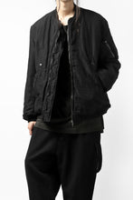 画像をギャラリービューアに読み込む, KLASICA FLPC-1 FLIGHT JACKET with BONDED LINING / SERGE WOOL&RAMIE (IRON)