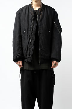 画像をギャラリービューアに読み込む, KLASICA FLPC-1 FLIGHT JACKET with BONDED LINING / SERGE WOOL&RAMIE (IRON)