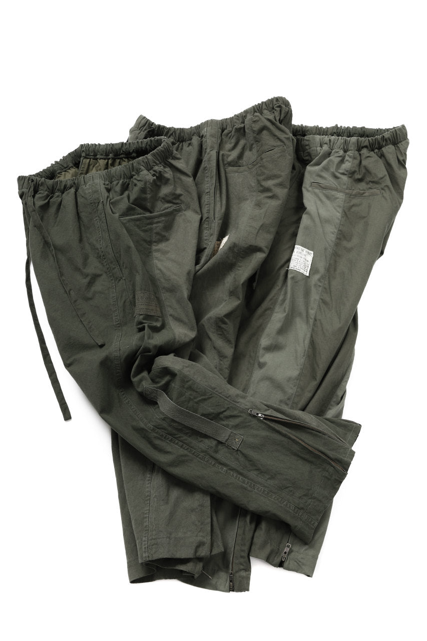 画像をギャラリービューアに読み込む, CHANGES VINTAGE REMAKE EASY JOCKEY PANTS / US ARMY SCHLAFCOVER (KHAKI #A)