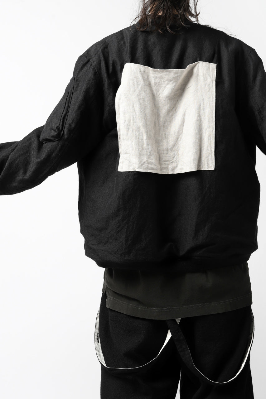 画像をギャラリービューアに読み込む, KLASICA FLPC-1 FLIGHT JACKET with BONDED LINING / SERGE WOOL&RAMIE (IRON)