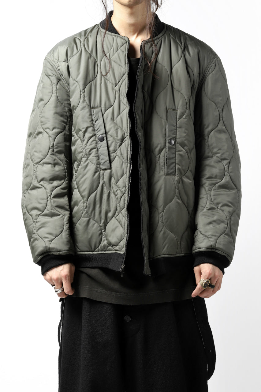 画像をギャラリービューアに読み込む, KLASICA FLPC-1 FLIGHT JACKET with BONDED LINING / SERGE WOOL&RAMIE (IRON)