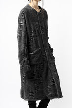 画像をギャラリービューアに読み込む, KLASICA TIP SAB-GENOU CARDIGAN-COAT / TECH INTERSIA PILE (MIX GREY)