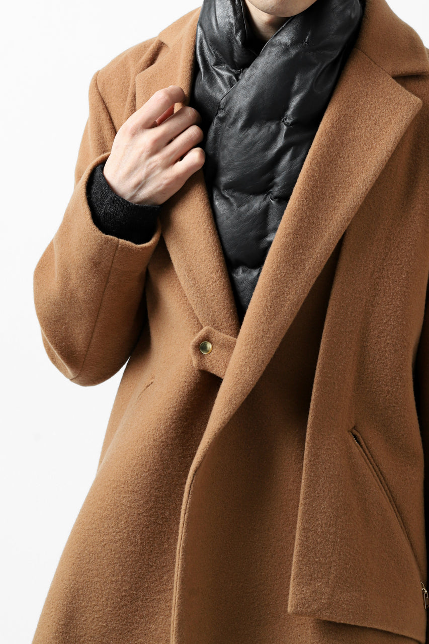 Load image into Gallery viewer, ISAMU KATAYAMA BACKLASH DOWN MUFFLER / KANGAROO + POLISH WHITE GOOSE (BLACK)