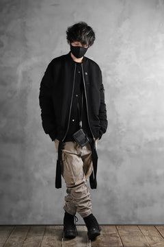 画像をギャラリービューアに読み込む, 11 BY BORIS BIDJAN SABERI MA-1 PADDED JACKET / PRIMALOFT® 200GR "J3-F-1323" (BLACK)