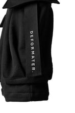 Load image into Gallery viewer, DEFORMATER.® 3D CONSTRUCTION CARGO SAROUEL SHORTS / HEAVY SWEAT (BLACK)