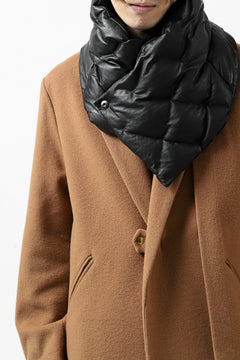 Load image into Gallery viewer, ISAMU KATAYAMA BACKLASH DOWN MUFFLER / KANGAROO + POLISH WHITE GOOSE (BLACK)