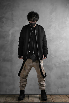 画像をギャラリービューアに読み込む, 11 BY BORIS BIDJAN SABERI MA-1 PADDED JACKET / PRIMALOFT® 200GR "J3-F-1323" (BLACK)