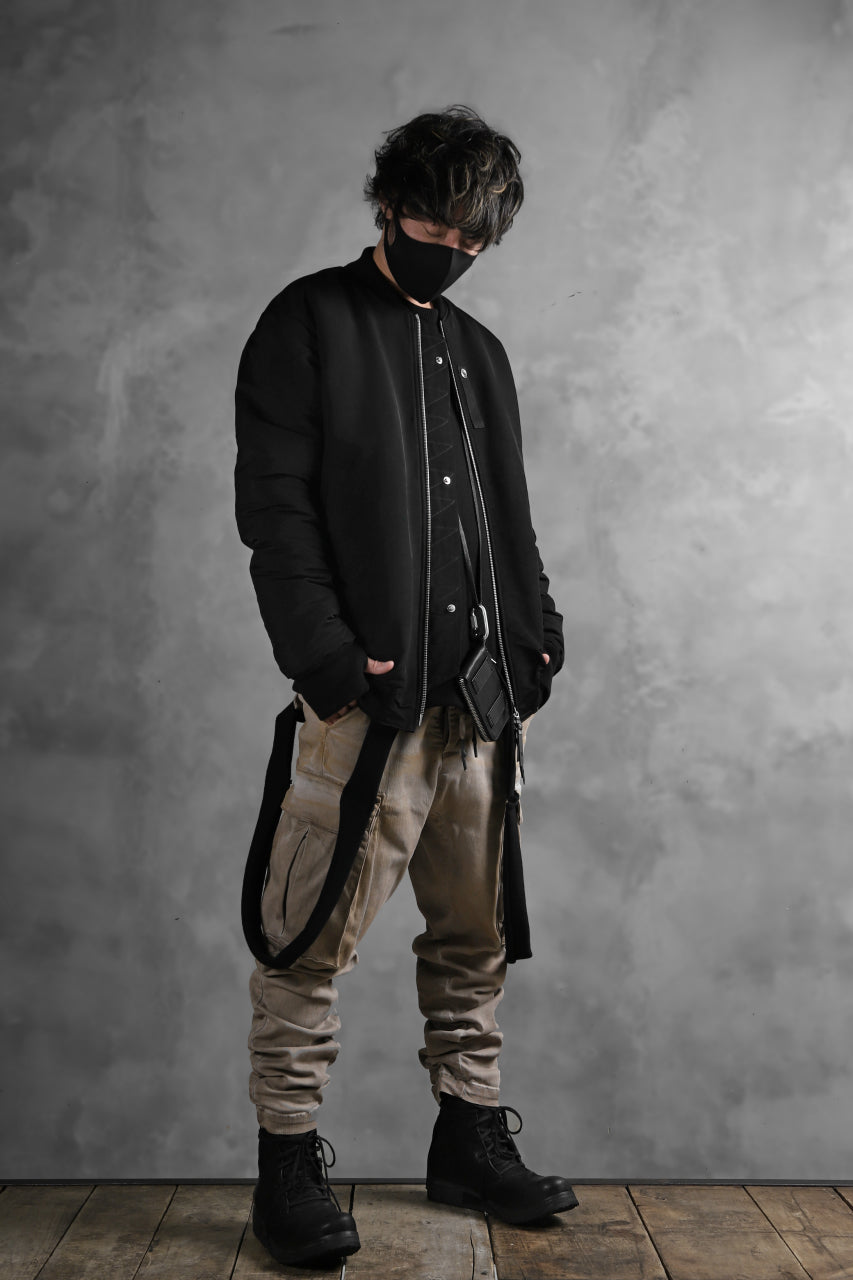 画像をギャラリービューアに読み込む, 11 BY BORIS BIDJAN SABERI MA-1 PADDED JACKET / PRIMALOFT® 200GR "J3-F-1323" (BLACK)