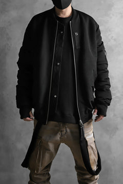 画像をギャラリービューアに読み込む, 11 BY BORIS BIDJAN SABERI MA-1 PADDED JACKET / PRIMALOFT® 200GR "J3-F-1323" (BLACK)
