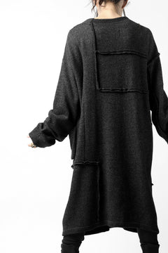 画像をギャラリービューアに読み込む, KLASICA SAB GENOU CARDIGAN-COAT / WOOL&COTTON JERSEY (HEATHER)