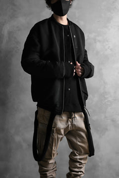 画像をギャラリービューアに読み込む, 11 BY BORIS BIDJAN SABERI MA-1 PADDED JACKET / PRIMALOFT® 200GR "J3-F-1323" (BLACK)