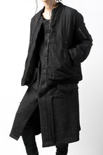 画像をギャラリービューアに読み込む, KLASICA FLPC-1 FLIGHT JACKET with BONDED LINING / SERGE WOOL&RAMIE (IRON)