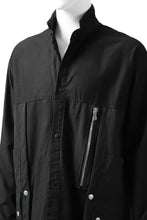 画像をギャラリービューアに読み込む, A.F ARTEFACT "TACTIC" COMBINED SHIRT COAT (BLACK)
