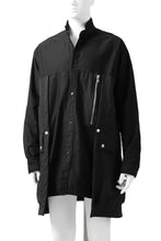 画像をギャラリービューアに読み込む, A.F ARTEFACT "TACTIC" COMBINED SHIRT COAT (BLACK)