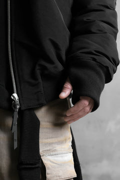 画像をギャラリービューアに読み込む, 11 BY BORIS BIDJAN SABERI MA-1 PADDED JACKET / PRIMALOFT® 200GR "J3-F-1323" (BLACK)