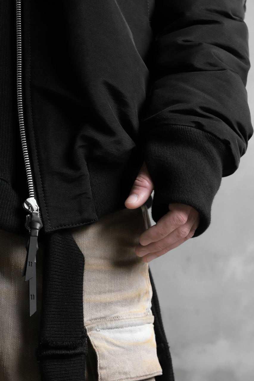 画像をギャラリービューアに読み込む, 11 BY BORIS BIDJAN SABERI MA-1 PADDED JACKET / PRIMALOFT® 200GR "J3-F-1323" (BLACK)