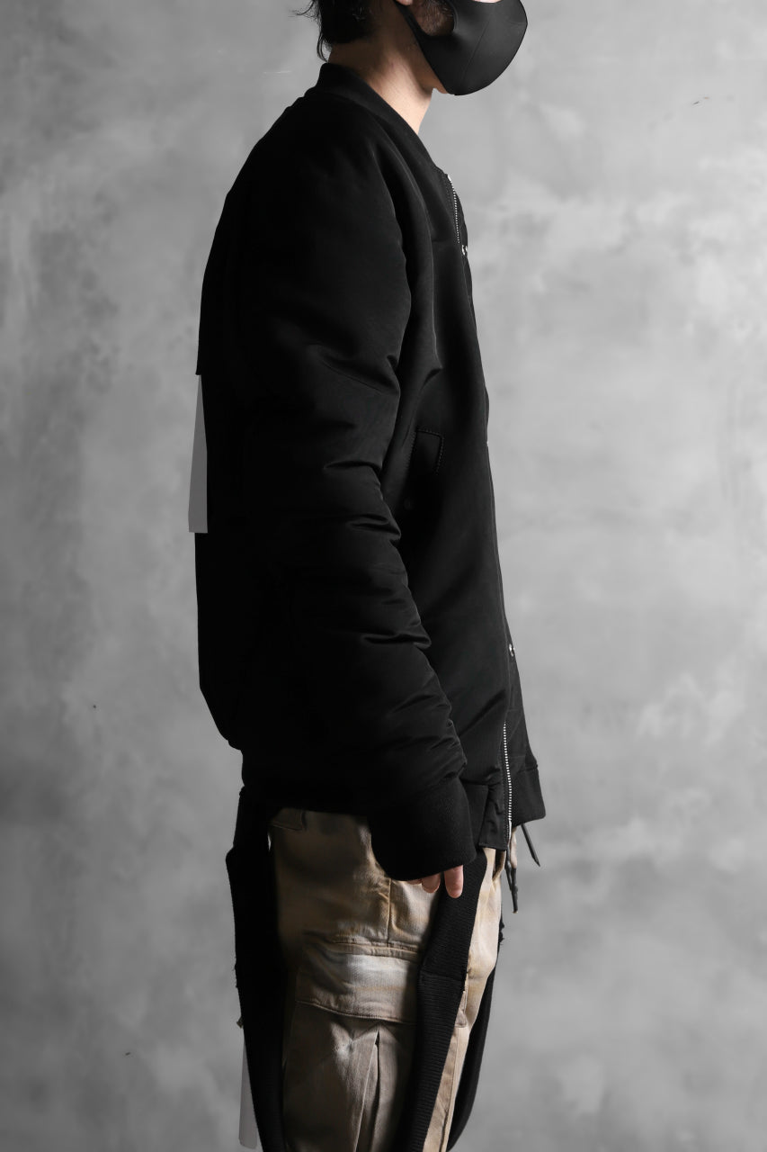 画像をギャラリービューアに読み込む, 11 BY BORIS BIDJAN SABERI MA-1 PADDED JACKET / PRIMALOFT® 200GR "J3-F-1323" (BLACK)